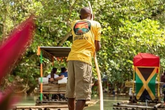 1 Hour Private Rafting Experience in Jamaica - Floating downstream toward the beach
