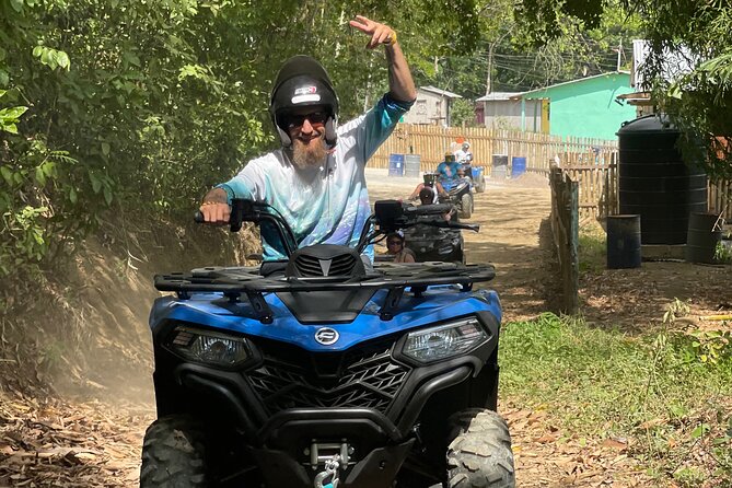 ATV and Bamboo Rafting With limestone foot massage and transport - The limestone foot massage is a useful finish