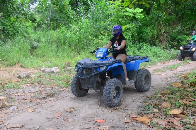 ATV and Horseback Riding Tour with Lunch Stop - ATV riding through the countryside and spring water