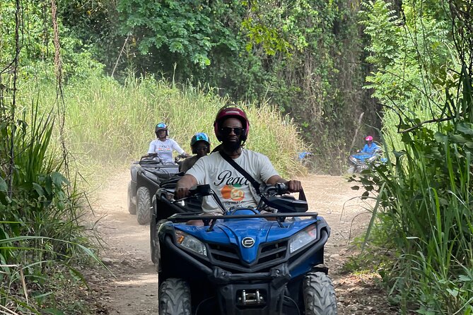 ATV and Zipline Combo from Montego Bay with Transportation - From four wheels to a zipline above the trees