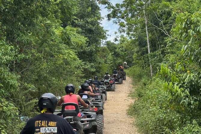 ATV Bamboo Rafting and Horseback Riding in Montego Bay - Bamboo rafting trades engine noise for calm