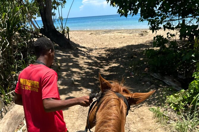 ATV, Bamboo Rafting, Horseback Ride From Montego Bay- Private - ATV Riding Through Snow Hill