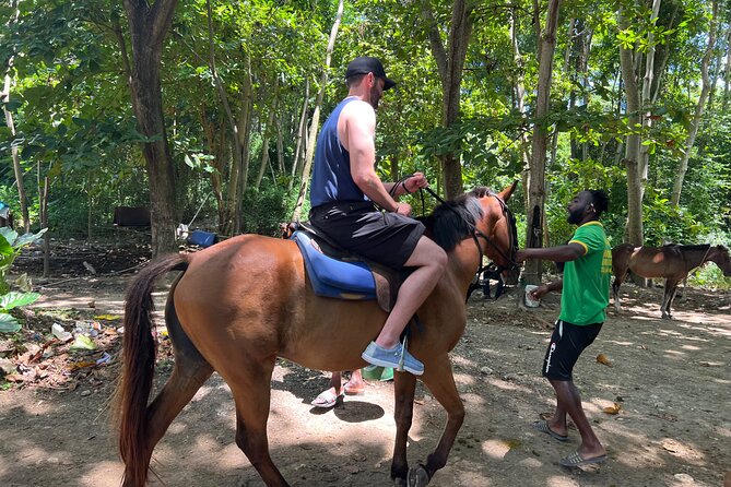 ATV, Bamboo Rafting, Horseback Ride From Montego Bay- Private - Scotchies Drax Hall for a Jamaican Finish