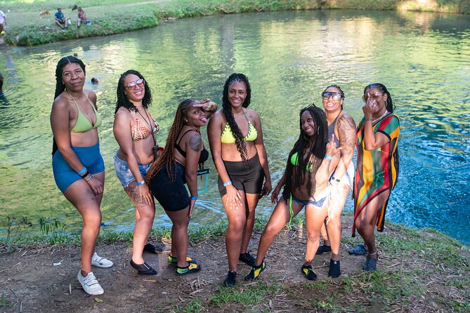 ATV, Bamboo Rafting, Horseback Ride Guided Tour from Montego Bay - Scotchies Drax Hall for jerk chicken and pork