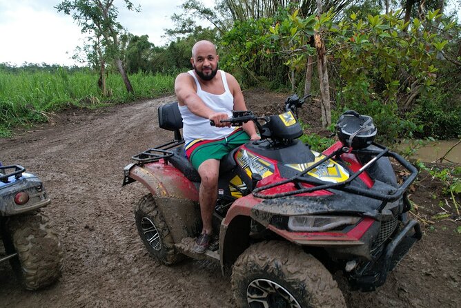 ATV Jungle Ride, Zipline and Ricks Cafe from Montego Bay - A muddy Jamaican adventure from Montego Bay