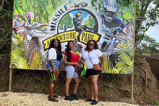ATV Jungle Ride, Zipline and Ricks Cafe from Montego Bay - ATV trails through mud, rocks, and sugarcane