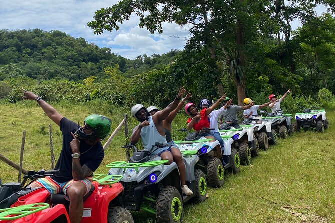 ATV Jungle Safari Tour from Montego Bay - The safety briefing and practice course