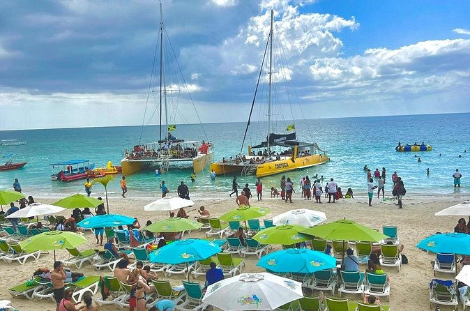 ATV Ride, Negril 7 mile Beach Catamaran Cruise & Ricks cafe Combo - Three hours on the party catamaran