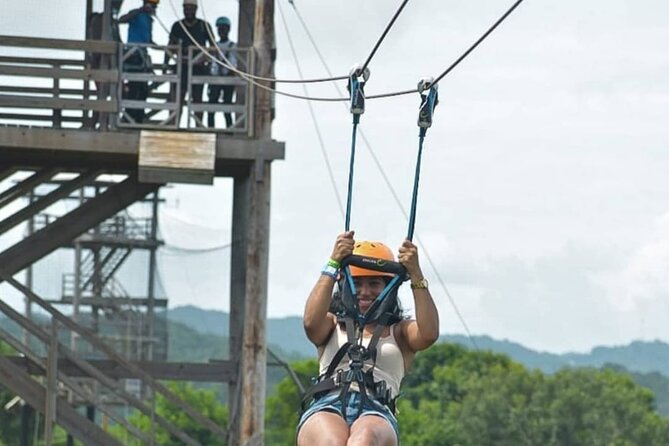 ATV Safari, Zipline Canopy and Horseback Ride Experience - Zipline canopy activity, with details to confirm