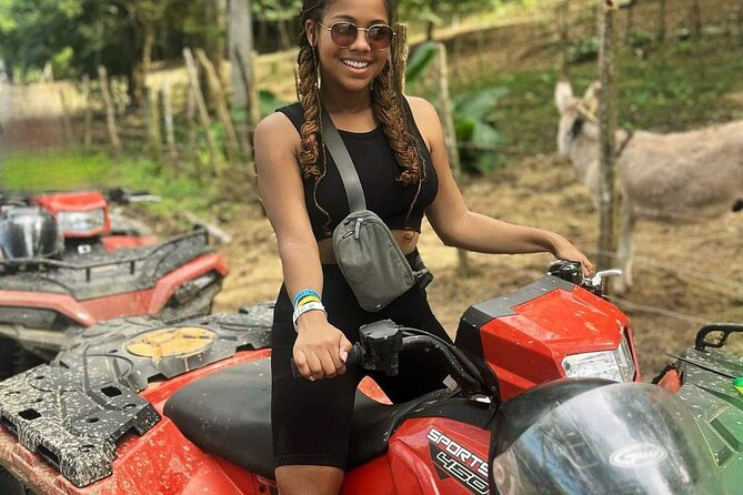 ATV Safari, Zipline Canopy and Horseback Ride Experience - ATV riding through the Jamaican countryside
