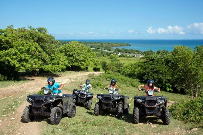 ATV, Zipline, Horseback, Bamboo Rafting & Catamaran Boat Jamaica - Ziplining above Jamaica’s treetops