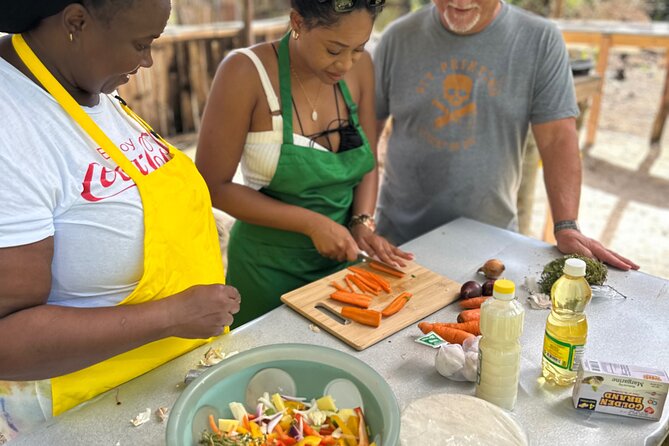 Authentic Jamaican Cooking Experience in the Mountain from mobay - From Montego Bay market to mountain farm