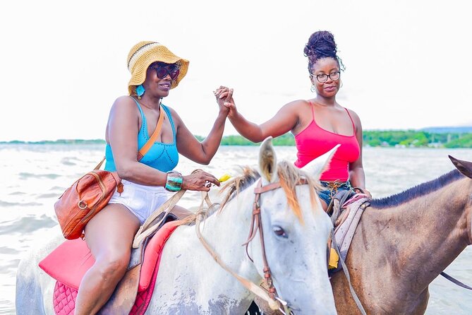 Bamboo Rafting and Horseback Riding - A two-part Jamaica outing with a sharp change of pace