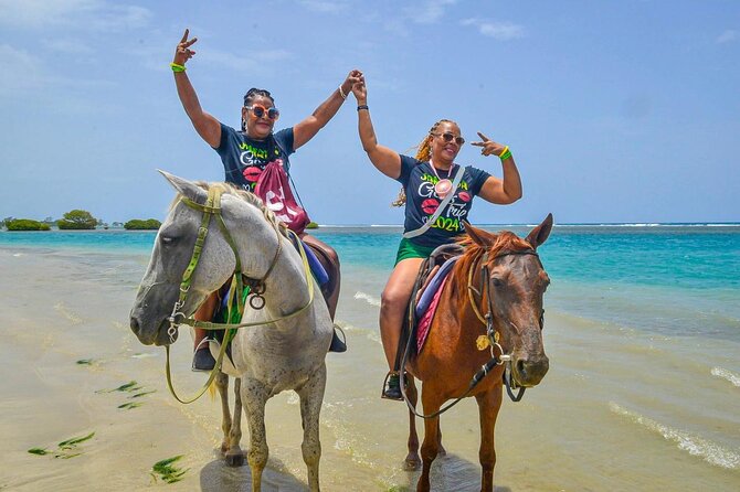 Bamboo Rafting and Horseback Riding - The horseback ride begins on a nature trail