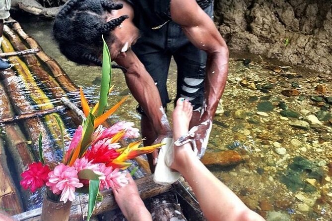 Bamboo Rafting and Limestone Foot Massage on Lethe River Private Tour - Food, Drinks, Music, and Local Flavor