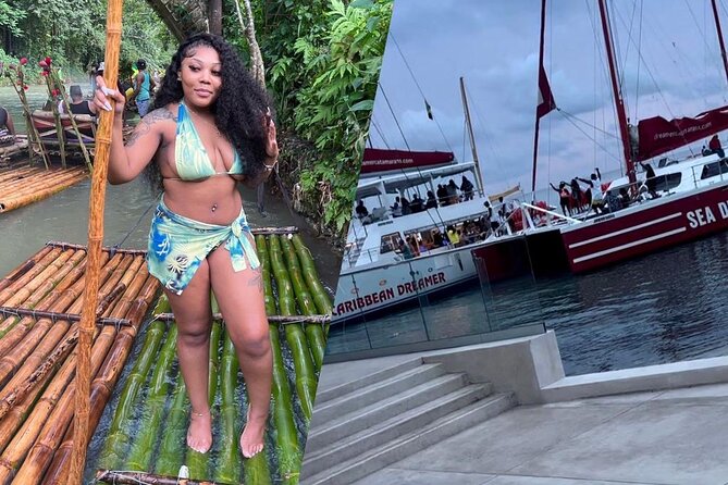 Bamboo Rafting, Catamaran Party Cruise and Ricks Cafe - Rick’s Café and the West End Cliffs
