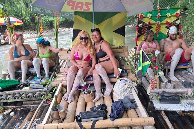 Bamboo Rafting Experience in Jamaica - The limestone foot massage and a chance to swim