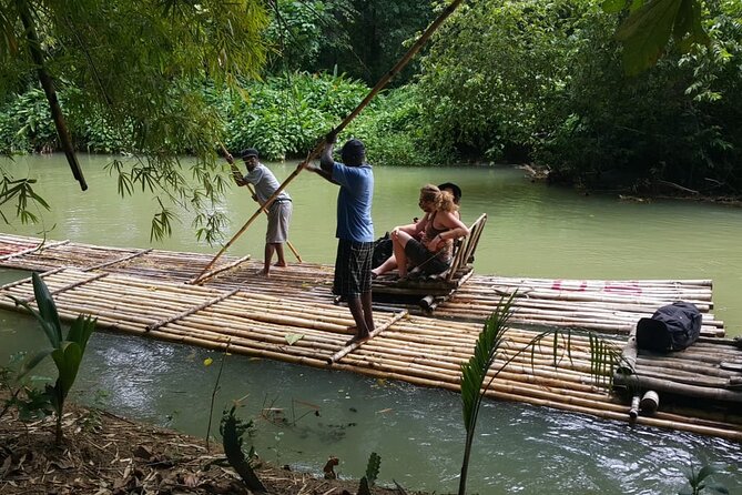 Bamboo Rafting Tour With Foot Massage from Montego Bay - The foot massage changes the mood