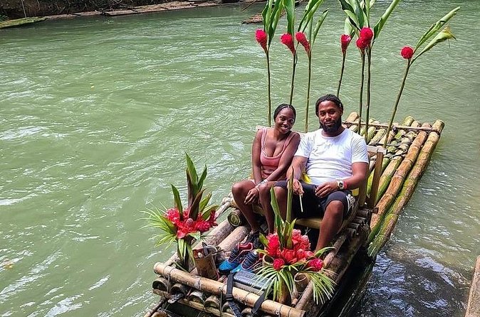 Bamboo Rafting Tour with Limestone Foot Massage in Montego Bay - Limestone treatment on the raft