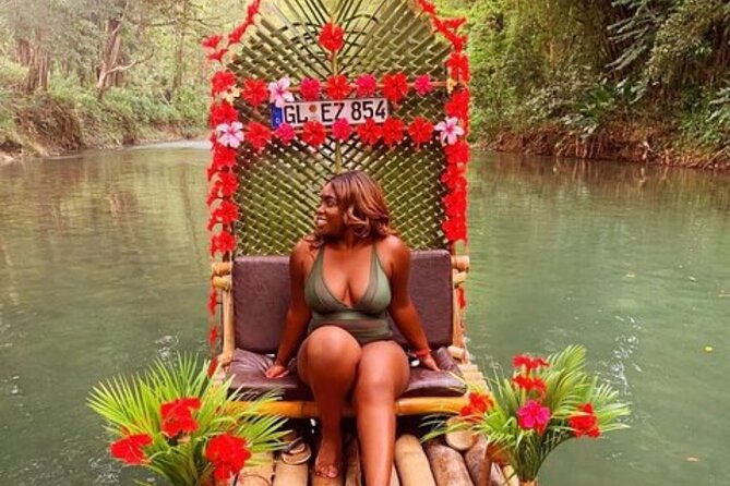 Bamboo Rafting With Foot Massage - The limestone foot rub is a simple local touch
