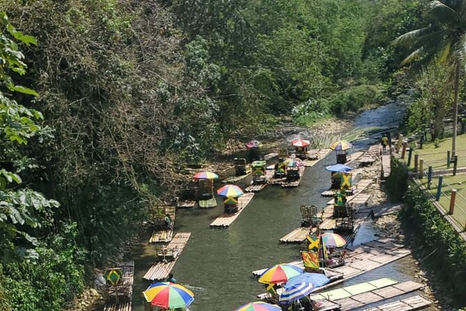 Bamboo Rafting with lime stone - Who will enjoy this Jamaican river outing?