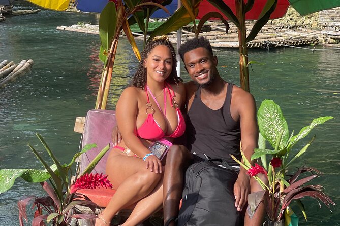 Bamboo Rafting with Limestone Foot massage then Margaritaville. - Food, drinks, and local shopping
