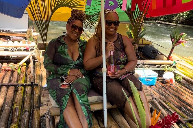 Bamboo rafting with limestone massage - Montego Bay’s Hip Strip and Photo Stops