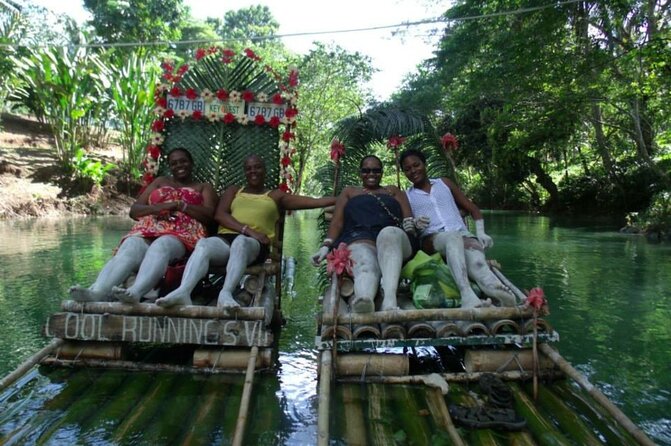 Bamboo River Rafting Limestone Foot Massage in Montego Bay Ja. - How long the day really takes