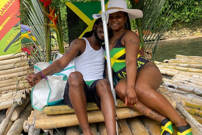 Bamboo River Rafting With Limestone Massage From Negril - A private raft ride with room for conversation