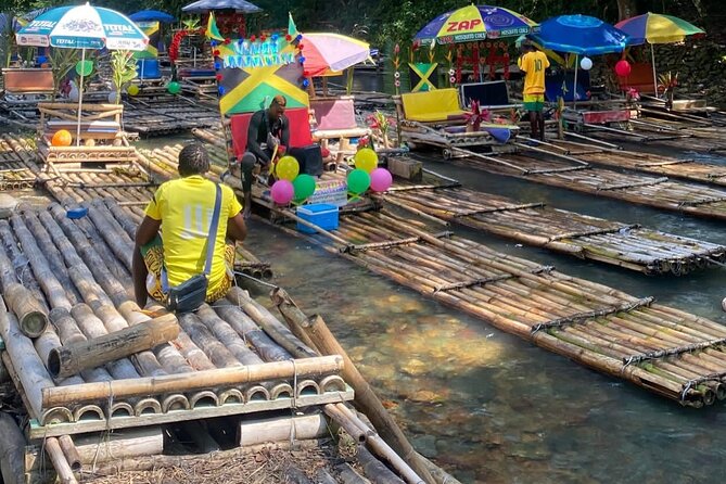 Bamboo River Rafting With Limestone Massage From Negril - Learning how bamboo rafts are made