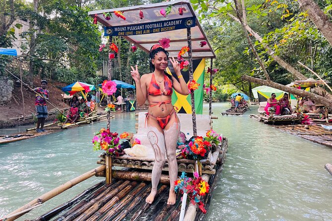 Bamboo River Rafting with massage and Horseback ride in ocean - Where does the massage fit?