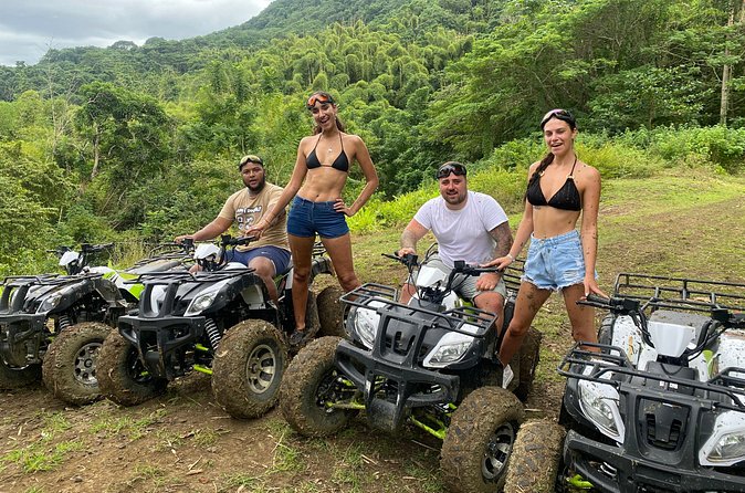 Bambuza ATV, Zipline and Horseback Adventure from Negril - ATV trails for a faster change of pace