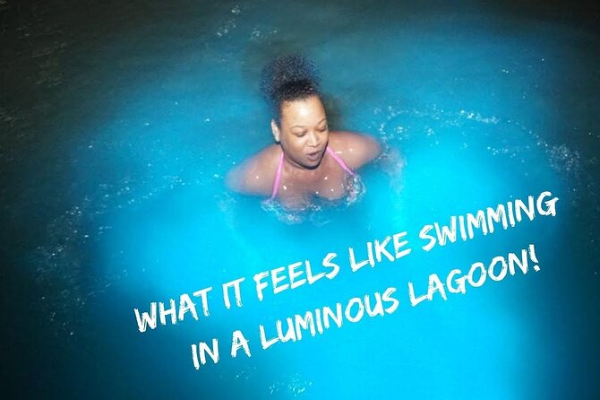 Bioluminescence Lagoon Tour from Montego Bay with Pick Up - Swimming in the Lagoon Is Optional