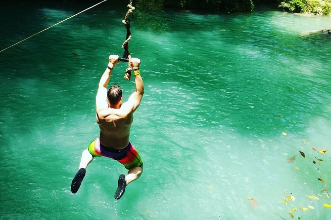Blue Hole Adventure from Falmouth - Bamboo Blu Beach Gives the Day a Softer Finish