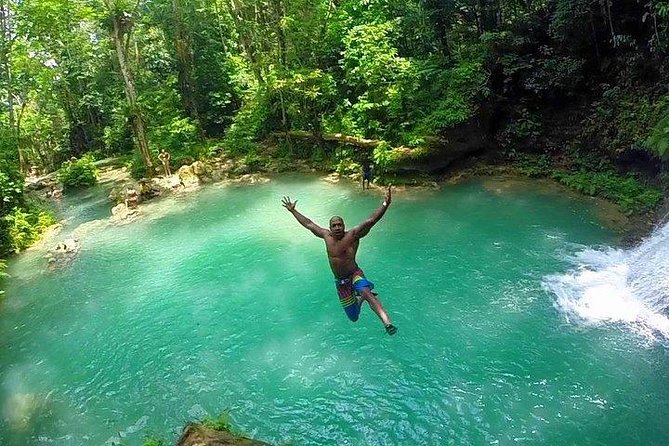 Blue Hole and ATV Adventure from Ocho Rios - Mountain trails, forest plants, and the highest peak