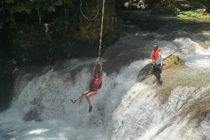 Blue Hole and Dunn's River Adventurous and hiking waterfalls from Ocho Rios - How the $60 price measures up