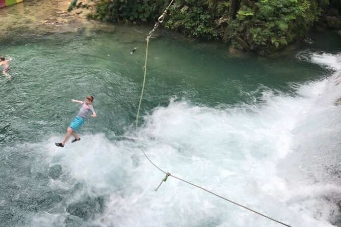 Blue Hole and Dunn's River Adventurous and hiking waterfalls from Ocho Rios - Who will get the most from this excursion?