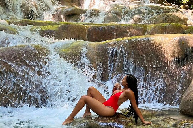 Blue Hole and Dunn's River Falls Ocho rios - Dunn’s River Falls turns sightseeing into a workout