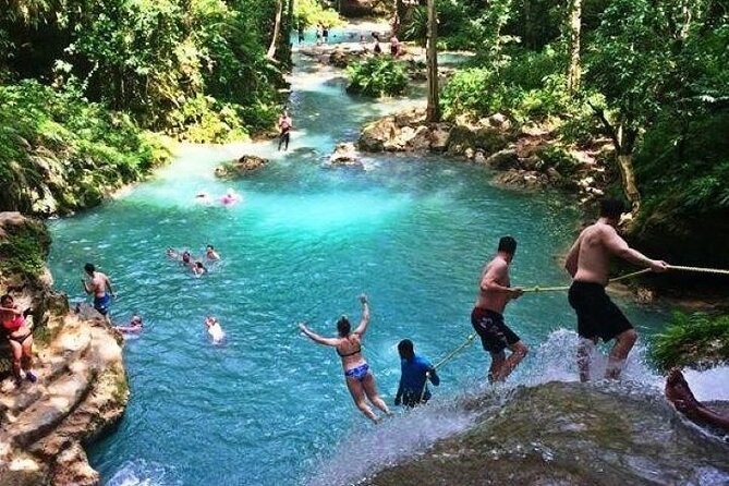 Blue Hole and Dunn’s River Falls Tour with Lunch and Cocktails at Reggae Hill - Three Jamaican water stops in one packed day