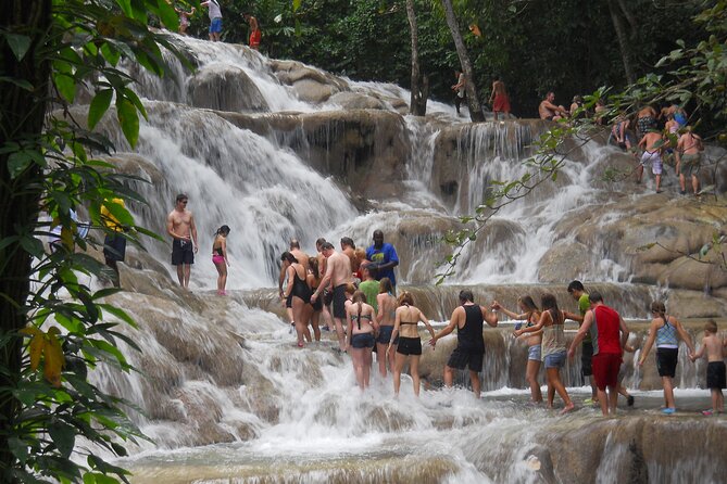Blue Hole and Dunn’s River Falls Tour with Lunch and Cocktails at Reggae Hill - The guides can make or break the day