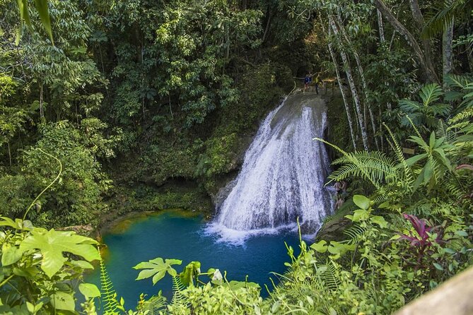 Blue Hole And Horseback riding - Dunn’s River Falls: climb from beach to the 600-foot summit