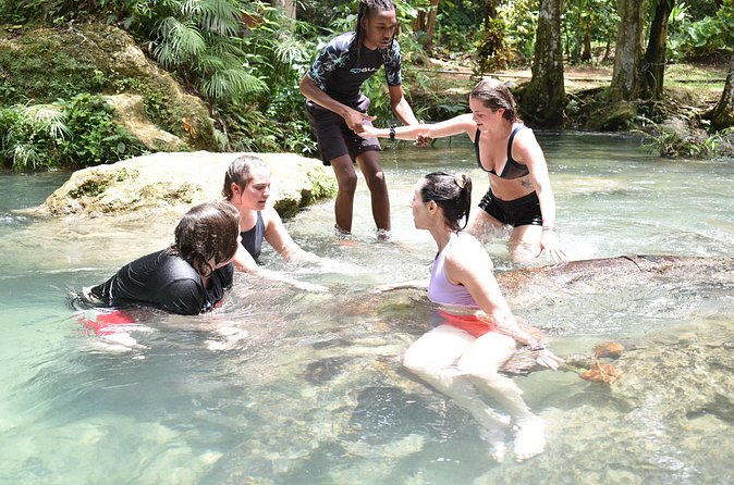 Blue Hole and River Tubing Combo from Falmouth - Who will enjoy this best?