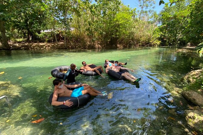 Blue Hole and River Tubing Combo Tour from Ocho Rios - The guide team is part of the value