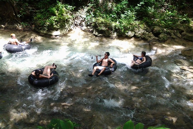 Blue Hole and River Tubing from Montego Bay - White River tubing at a slower pace
