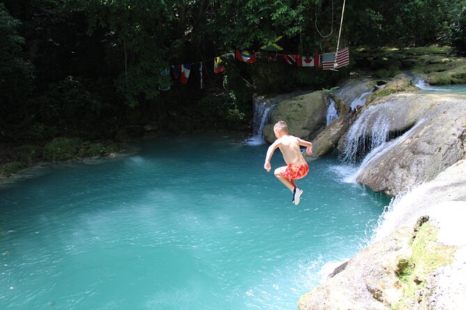 Blue Hole and River Tubing From Ocho Rios Includes Entry Fees - How much help you get in the water