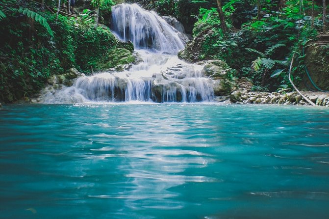 Blue Hole and Secret Falls plus Luminous Lagoon Tour - Secret Falls and the value of a local guide