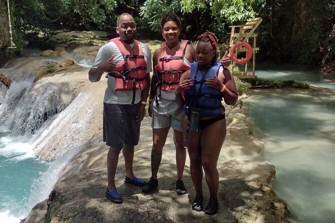 Blue Hole and Shopping in Ocho Rios Jamaica - What the $70 price includes