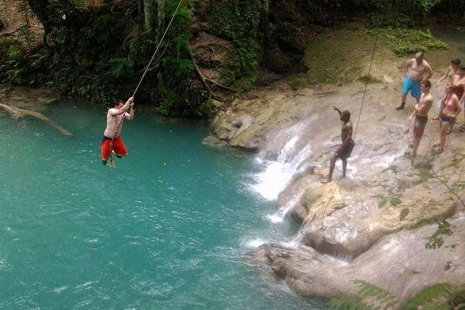 Blue Hole, Dunn's River Falls Luminous Lagoon Excursion From Montego Bay - The north coast drive to Dunn’s River Falls