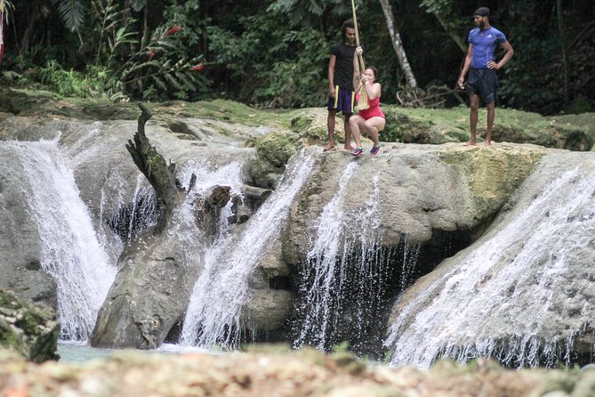 Blue Hole & Dunn's River Falls with Lunch from Negril - Blue Hole: the lively first stop