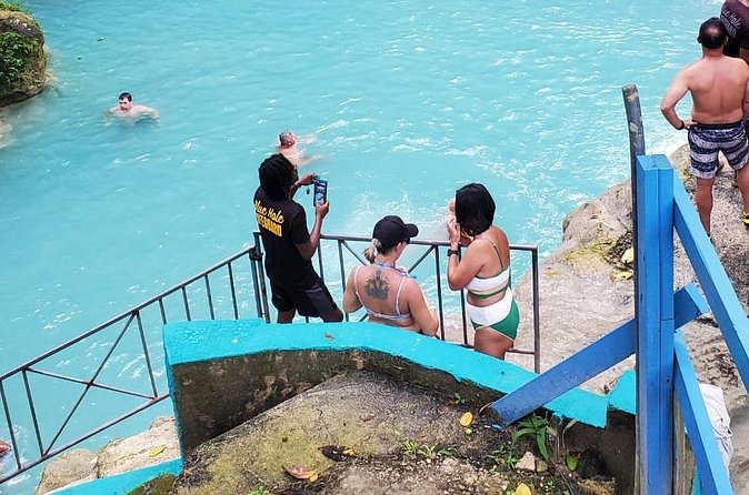 Blue Hole Falls & Ocho Rios from Montego Bay & Falmouth Jamaica - Green Grotto and Runaway Bay are part of the wider route